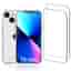 iPhone 13 mini case and 2 protective screens - Recycled plastic - Transparent