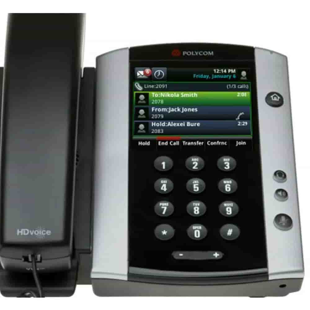 Polycom VVX500 2200-44500-025 Landline telephone
