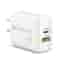 Powerp Dual Port PD Fast Charge Wall Charger With USB-C To Lightning Charge Smartphone Accessories