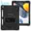 Heavy Duty Case for iPad 10.2 (Gen 7,8,9) w/ Hand Strap, Shoulder Strap & Kickstand