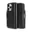 iPhone 16 Pro case - Leather - Black