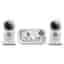 Video Baby Monitor with 2 Cameras Motorola MBP483-2 - White