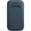 Apple Sleeve iPhone 12 Pro Max - Leather Baltic Blue