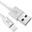 Powerp Braided Nylon Metallic Lightning USB Charge & Sync Cable 6Ft Smartphone Accessories