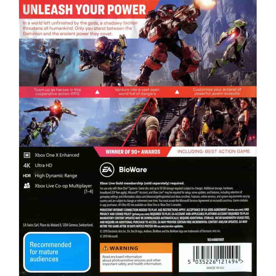 Anthem - Xbox One