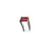 Grille pain Techwood TGPI-4025 fentes - Rouge