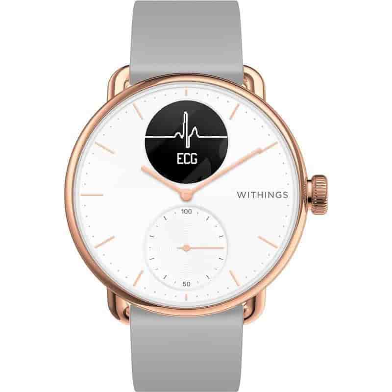 Montre Withings Cardio GPS ScanWatch HWA09 38mm - Or