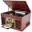 Platine Vinyle Inovalley - Platine vinyle portable multifonction Bluetooth rétro TD14