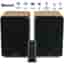 Platine Vinyle Tourne Disque Pré-amplifié Thomson TT300 Finition BOIS/NOIR - 33/45 tours, Lecture et retour du bras auto. Enceintes Bois 100W
