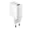 Câble et Prise Murale (USB-C + Lightning) 20W - WTK