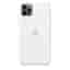 Coque en silicone Apple iPhone 11 Pro Max - Silicone Blanc