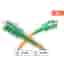 Accesoire TV Câble Fibre Optique SC/APC Box Orange, SFR, Bouygues Monomode 2m mâle/mâle Vert et Vert + Garantie à vie Force Power Lite