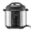 Multi-cuiseur Multicuiseur - Robot Cuiseur CONTINENTAL EDISON CEMCSP1000I - Autocuisuer sous pression - 15 programmes - 5,7L - 1000W - Noir & Inox