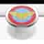 Stabilisateur Support PopGrip Enamel Adhésif Stand et Selfie Wonder Woman Blanc Popsockets