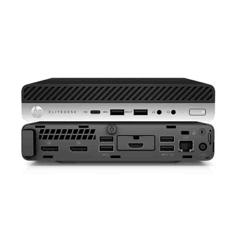 HP EliteDesk 800 G4 DM Core i5 2.1 GHz - SSD 256 Go RAM 8 Go