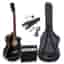 Instruments de musique Johnny Brooks Kit Guitare Semi-acoustique Avec Amplificateur