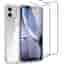 Coque iPhone 11 et 2 écrans de protection - TPU - Transparent