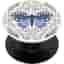 Stabilisateur Support PopGrip Adhésif Stand et Selfie Boho Butterfly Noir Popsockets