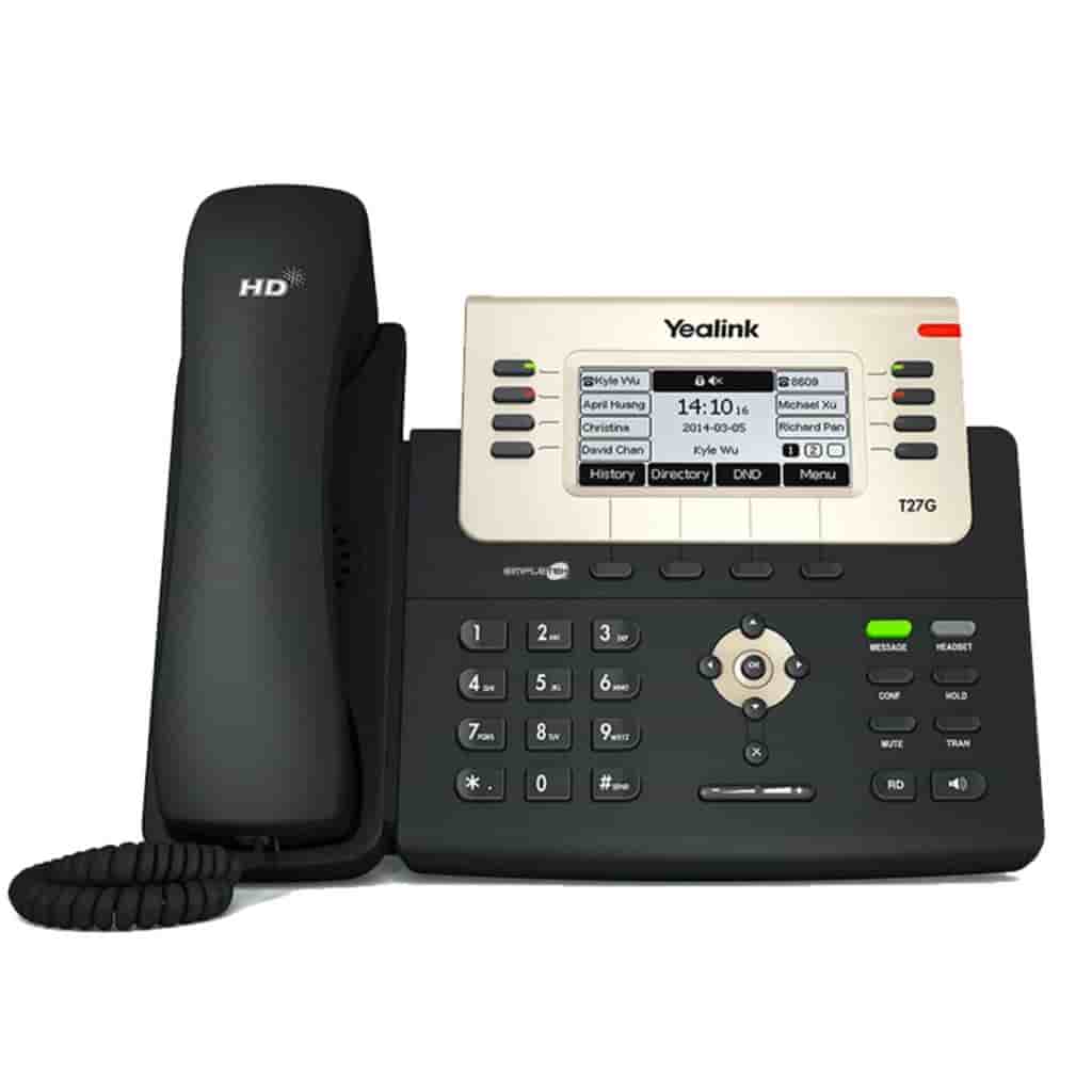 Téléphone fixe Yealink Professional Gigabit IP Telephone - 6 Account SIP