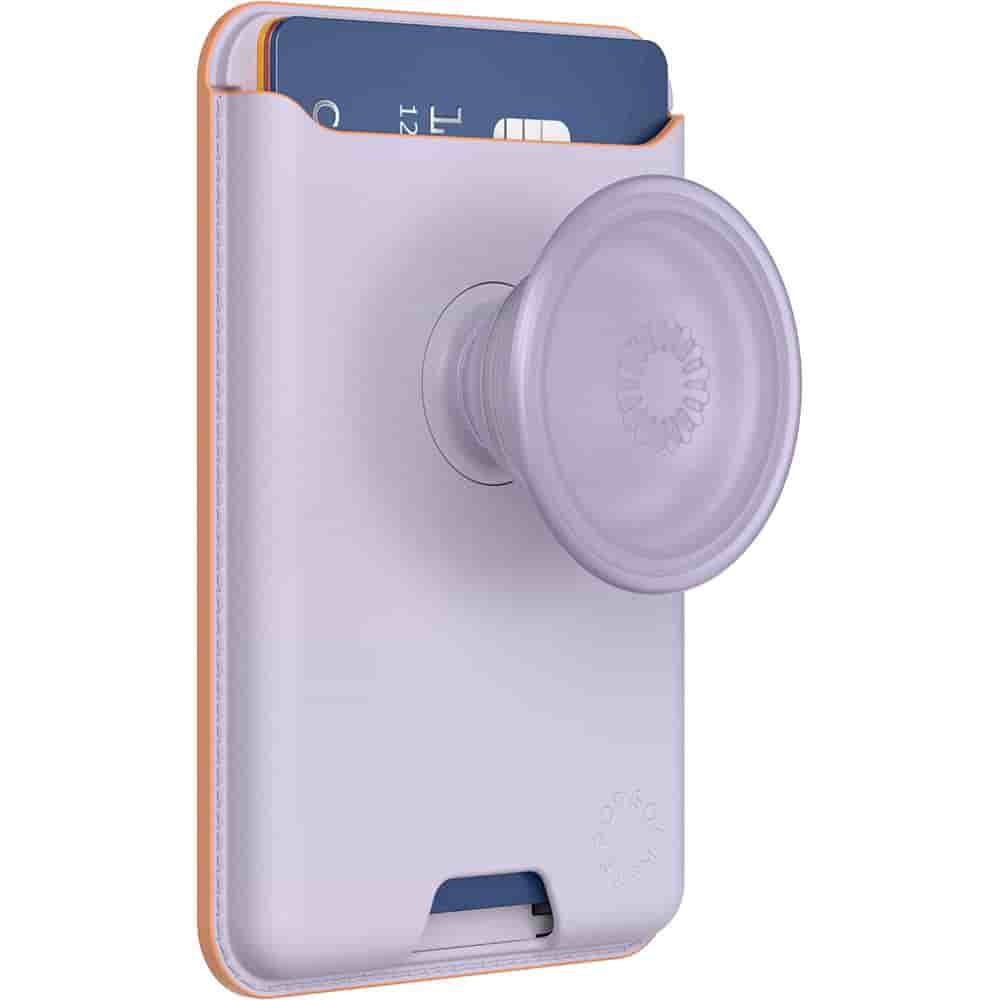 Stabilisateur Porte carte PopWallet Magnétique Stand et Selfie Pale Lavender Popsockets