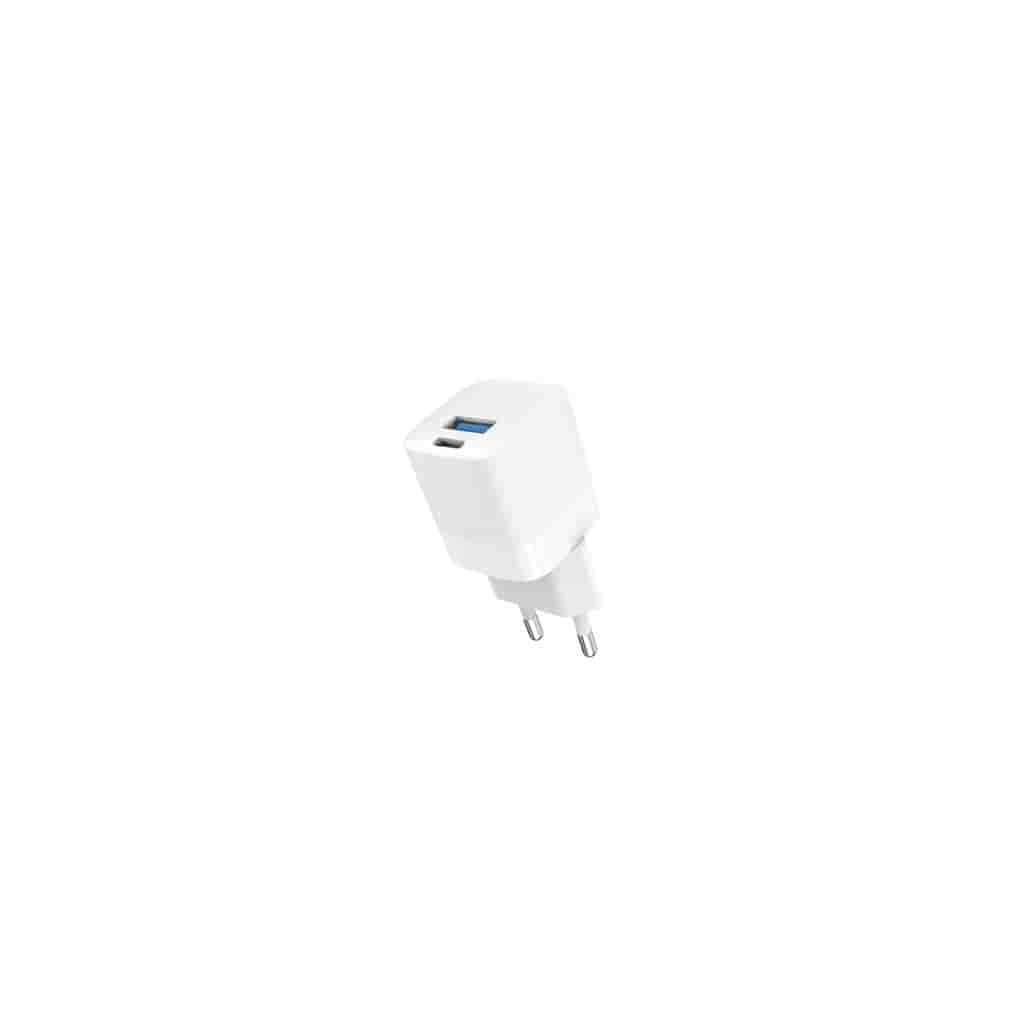 Prise Murale (USB + USB-C) 20W - WTK