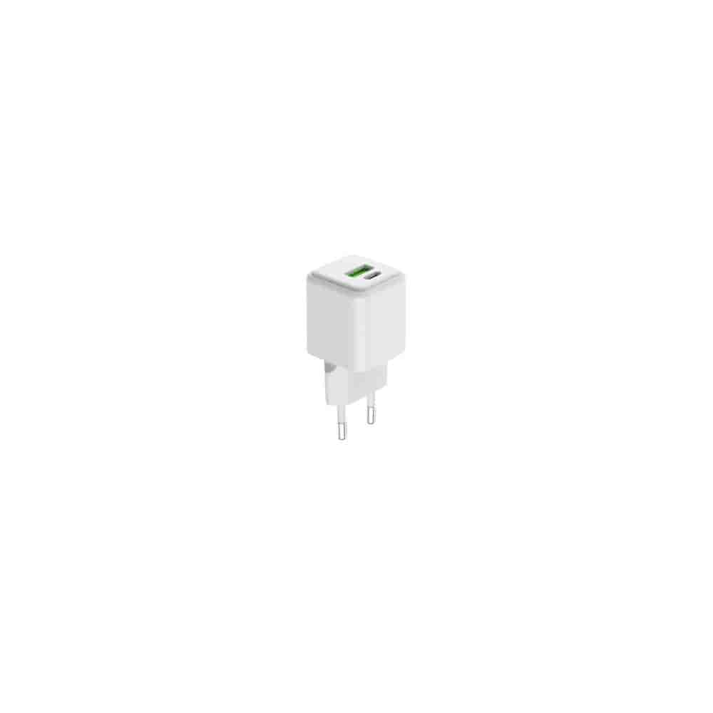 Prise Murale (USB + USB-C) 20W - WTK