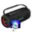 Enceinte Bluetooth Enceinte sur batterieLedwood XTR160 Black, 200W, Effet LED, Bluetooth,TWS, Protection IPX6, USB, SD - 20W RMS, Ampoule LED - Noir