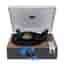 Platine Vinyle Tourne-disque Vinyle Evidence Acoustics EA-PL200-WOOD Haut-parleurs intégrés 40W PMPO - 33, 45 et 78 tours - Bluetooth, OVNI LED