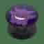 Stabilisateur Support PopGrip Gen 2 Luxe Enamel Adhésif Stand et Selfie Glow in the Dark Gengar Noir Popsockets