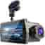 Caméras embarquées Dashcam Full HD 1080p 4 Pouces Caméra Voiture Grand Angle 170 Degrés YONIS