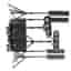 Enceintes sono Bm Sonic Pack Sono DJ Complet 2400W