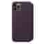 Coque folio Apple iPhone 11 Pro Max - Cuir Aubergine