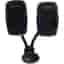 Stabilisateur Bigben Connected Support Voiture Pare-brise 2 en 1 Maintien clip ajustable Noir Bigben