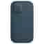 Coque en cuir Apple iPhone 12 mini - Magsafe - Cuir Bleu
