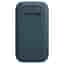 Coque en cuir Apple iPhone 12 mini - Magsafe - Cuir Bleu