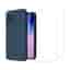 Coque Google Pixel 7 Pro et 2 écrans de protection - Silicone - Bleu