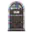 Enceinte Inovalley Jubebox Retro - Marron