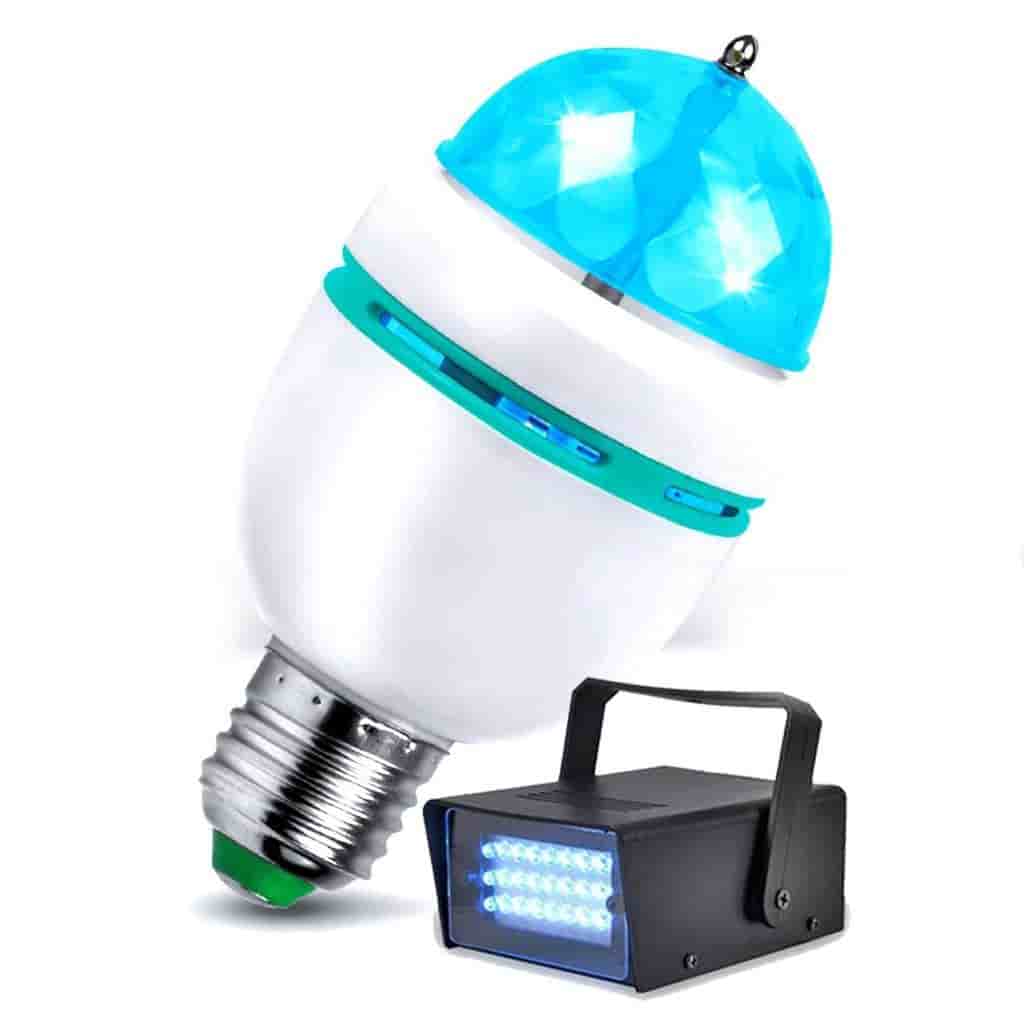 Éclairage Pack Ampoules Mini DIAMS 4 LED's RVBA Lytor Light Mode AUTO, Culot E-27