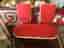 Soffa, Vinylsoffa, 50-tal soffa, Vinyl Diner