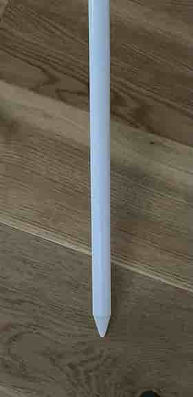 VIT NY PARASOLL 1,5 METER / DIAMETERN VINKELBAR .