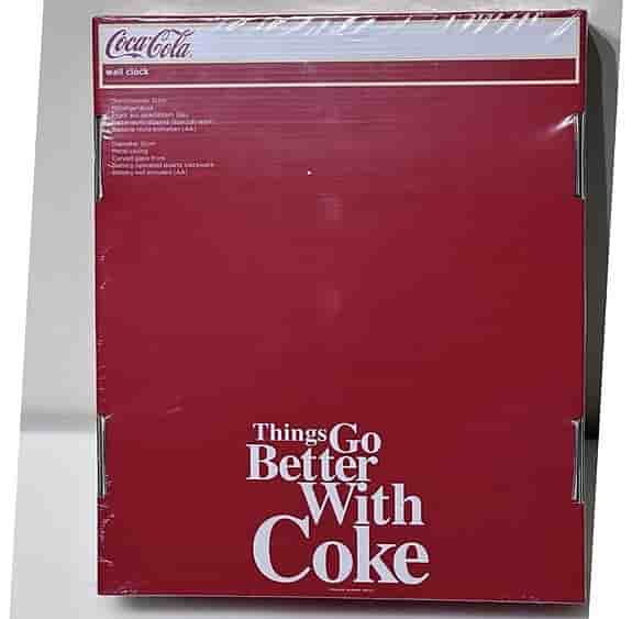 Coca-Cola Väggklocka - wall clock - nostalgic art