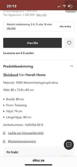 Skrivbord