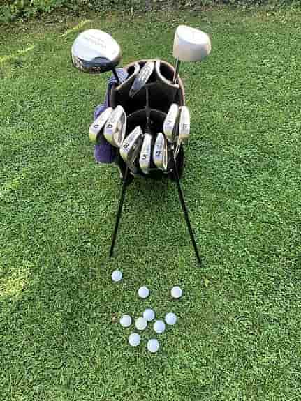 Golfset inkl bag
