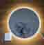 Spegel med LED-belysning (50cm)