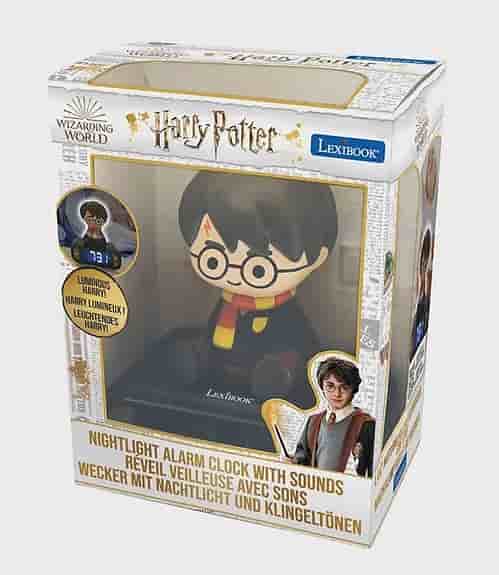Harry Potter 3D Nattlampa Väckarklocka – Lexibook