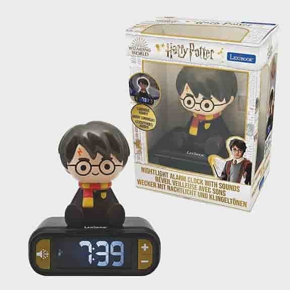 Harry Potter 3D Nattlampa Väckarklocka – Lexibook