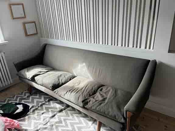 liten smidig bäddsoffa