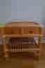 Dux sängbord Bambu modern vintage