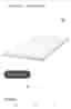 IKEA bäddmadrass TUSSÖY Mattress pad, white, 90x200cm