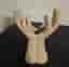 Blomvas HANDS. Beige. Keramik.
